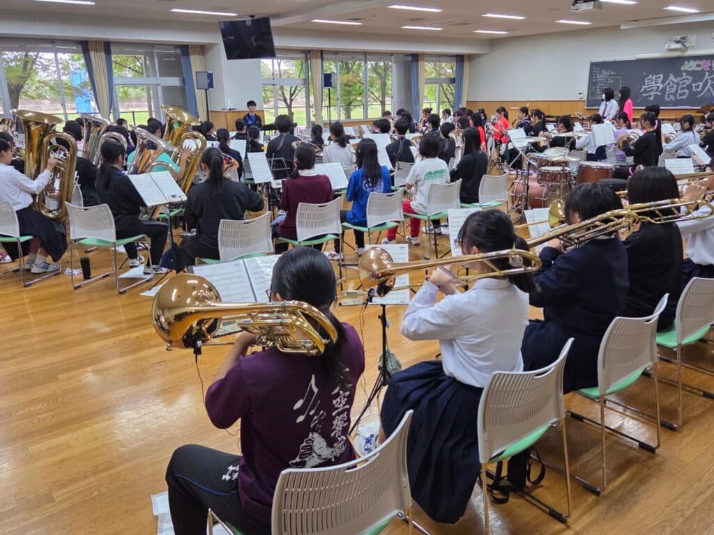 吹奏楽部「第三回部活動見学会」大盛況御礼申し上げます。