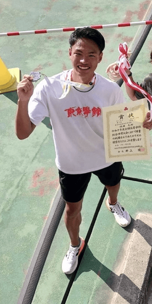 インターハイ大会結果(200m2位入賞)