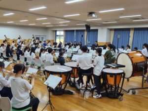 吹奏楽部 第1回 部活動見学会が開催されました！