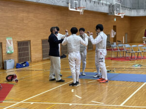 令和５年度　新潟県高等学校春季体育大会　フェンシング競技大会　結果報告