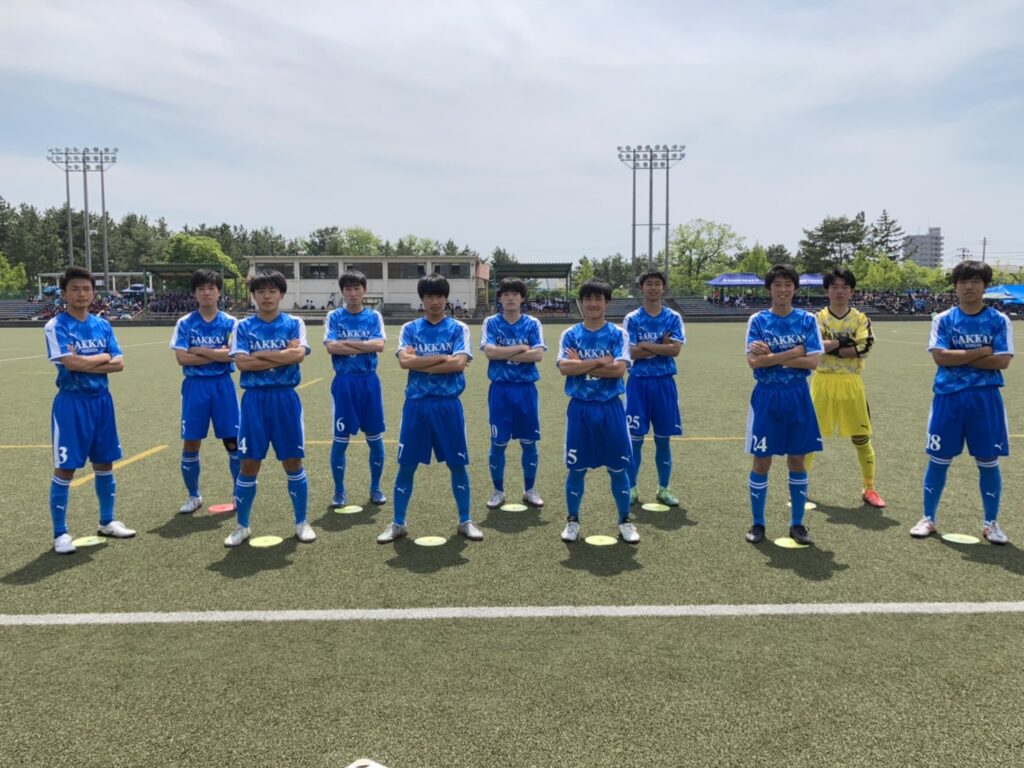 新潟県高等学校総合体育大会 ベスト８ サッカー部