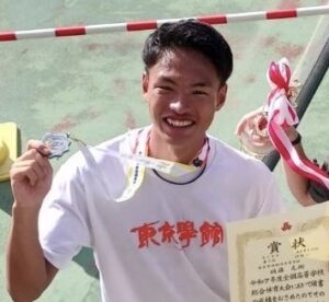 インターハイ大会結果（２００ｍ２位入賞）